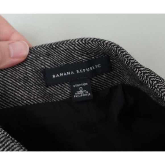 BANANA REPUBLIC Wool Blend Skirt - Picture 3 of 4